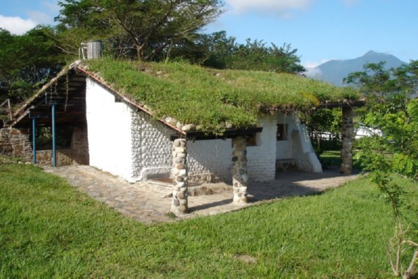 Casa in plastica riciclata